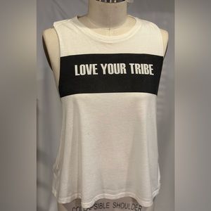 Alo’s, love your tribe muscle T